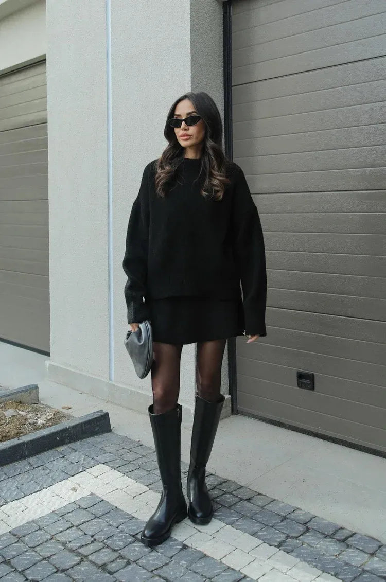 WIEN ELEGANT SWEATER KLEID