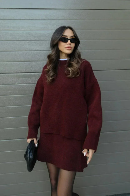 WIEN ELEGANT SWEATER KLEID