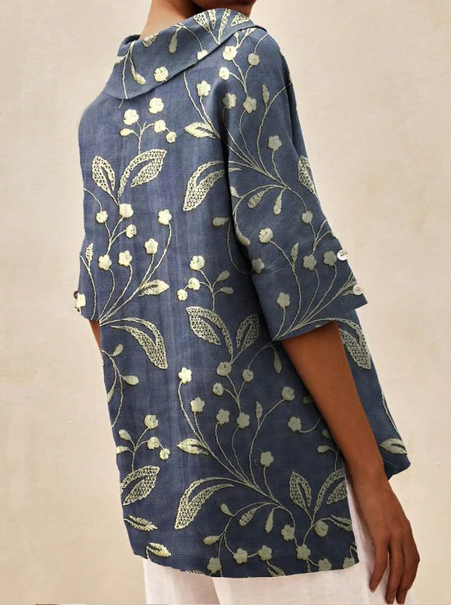 Alice | Elegantes Top mit V-Ausschnitt