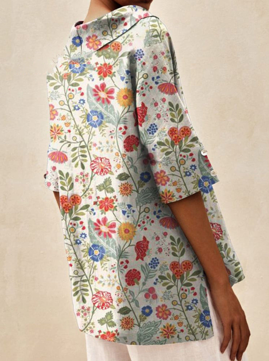 Alice | Elegantes Top mit V-Ausschnitt