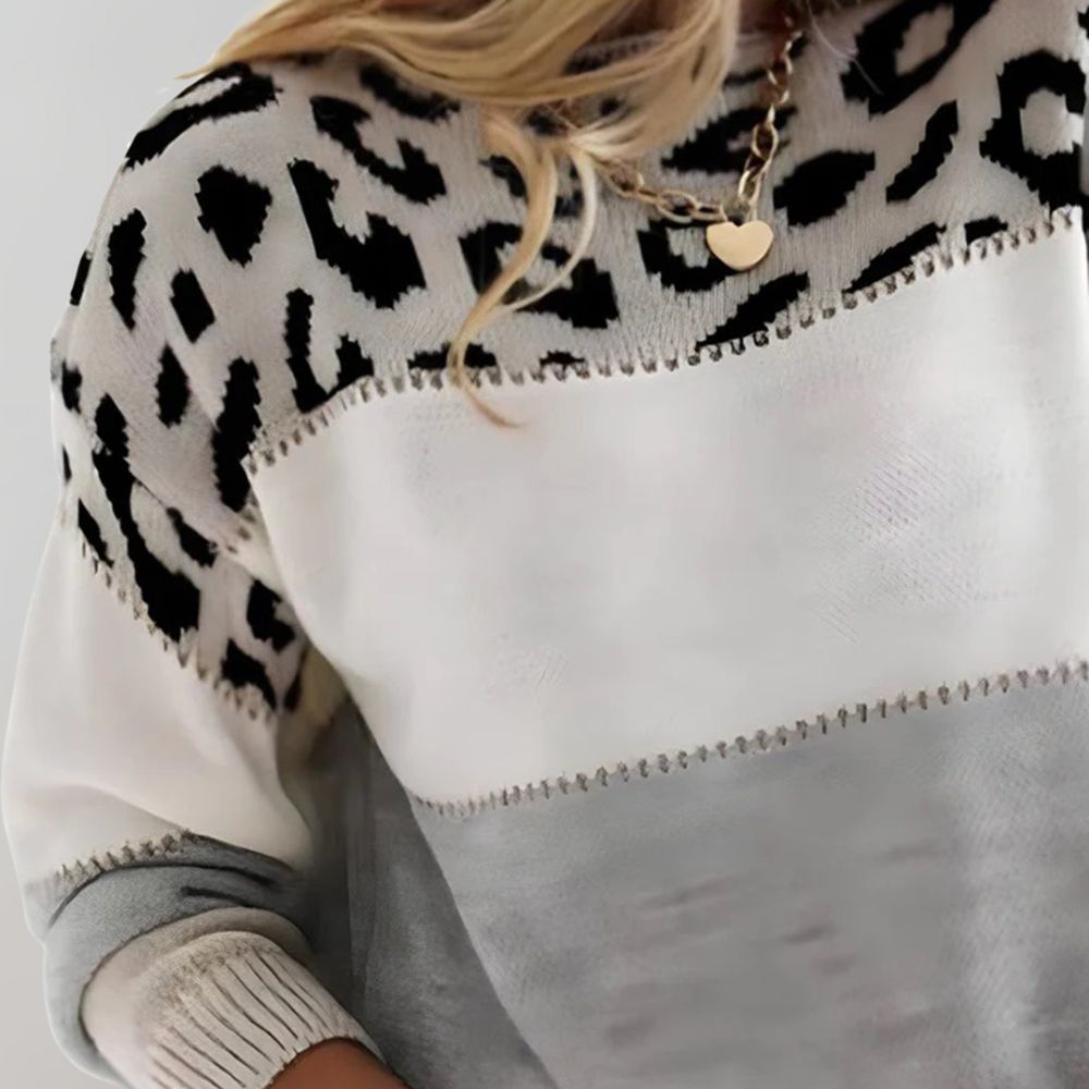 Claire | Leopard Sweater