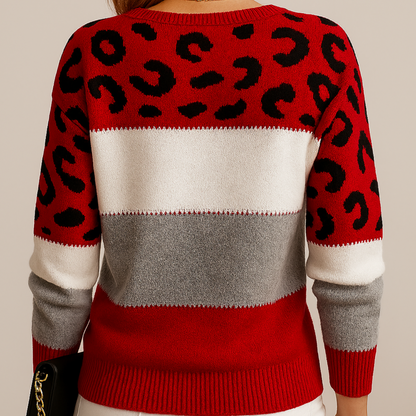 Claire | Leopard Sweater