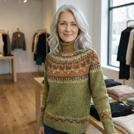 Elena | Retro Sweater