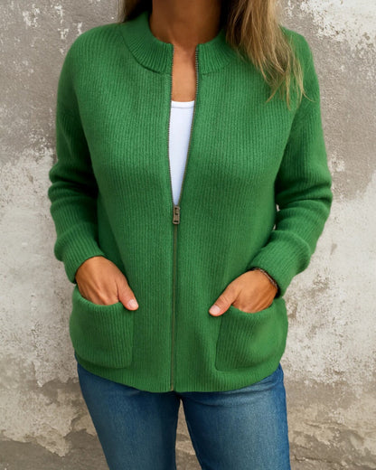 Sophie | Sweatshirt mit Reißverschluss